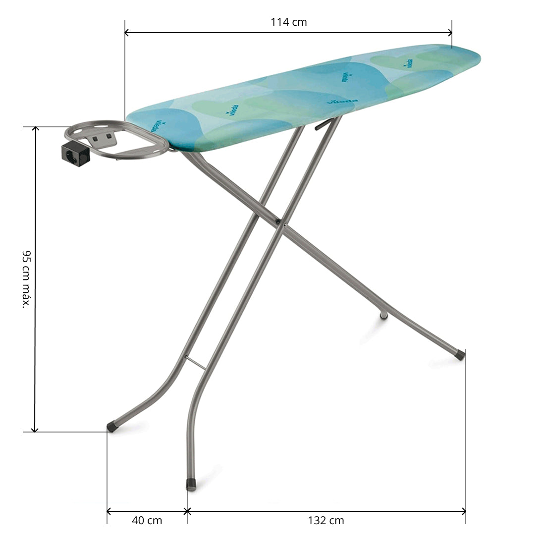 Tabla de Planchar Vileda Smart 114x34 cm
