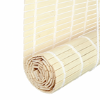 Persiana Enrollable de Bambú Natural Claro