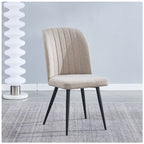 Sillas de Comedor Modernas y Confortables, Rory Beige