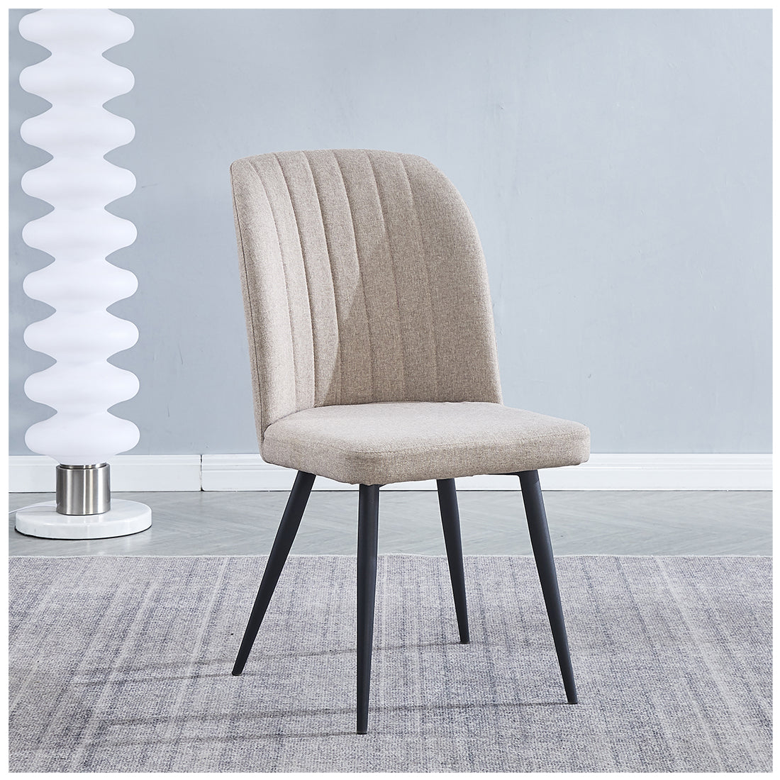 Sillas de Comedor Modernas y Confortables, Rory Beige