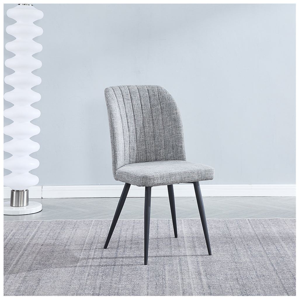 Sillas de Comedor Modernas y Confortables, Rory Gris