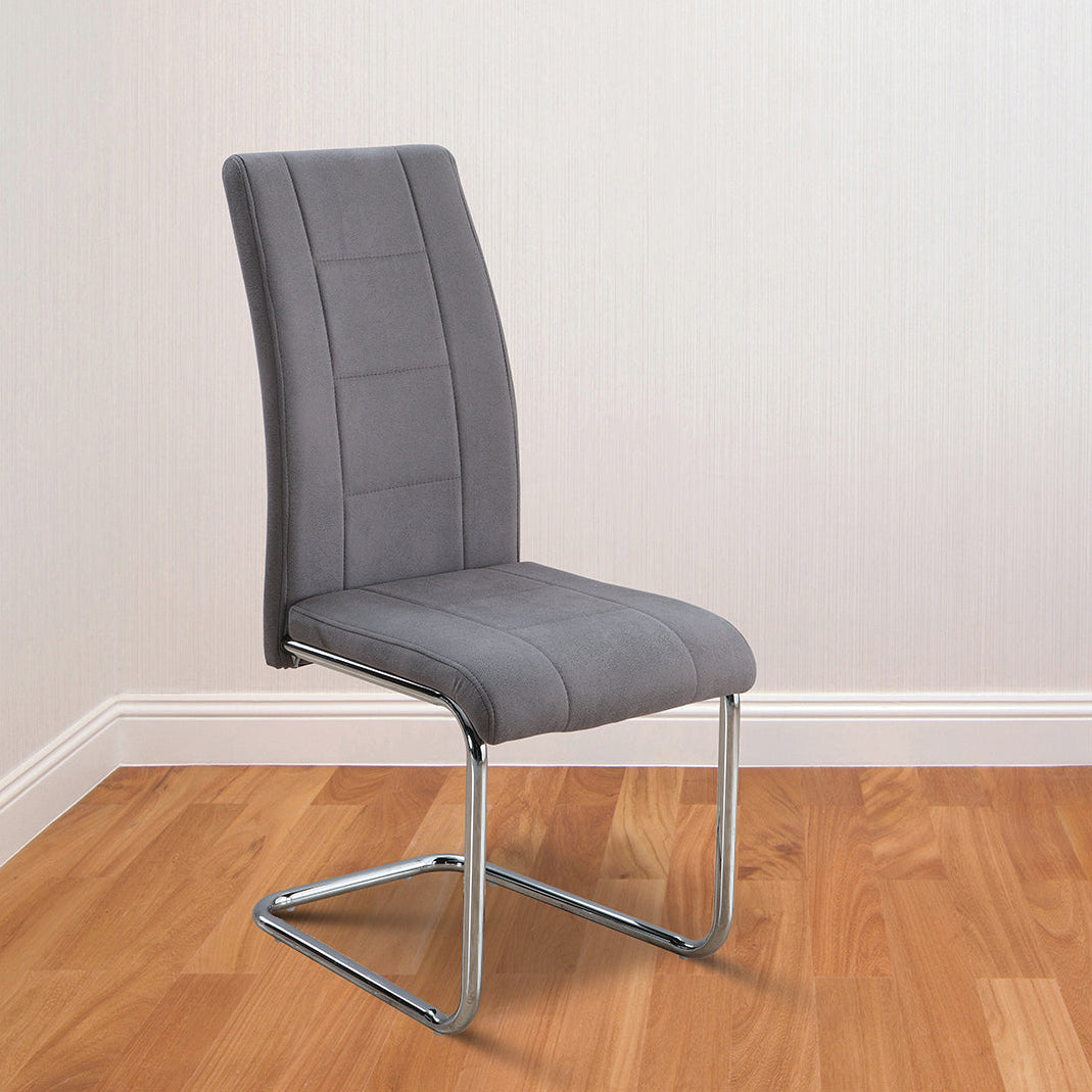 Sillas de Comedor Modernas y Confortables, San Gris
