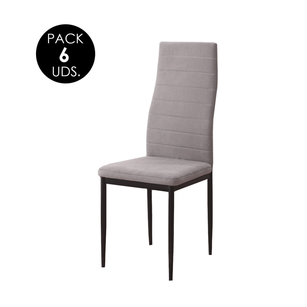 Sillas de Comedor Modernas y Confortables, Yuri Gris