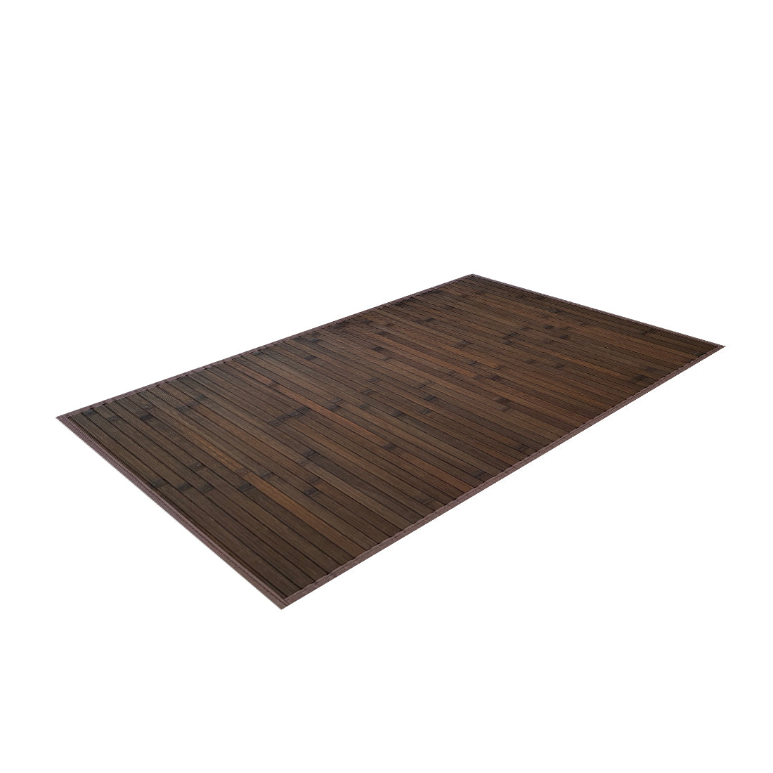 Alfombra de Bambú Natural Antideslizante Chocolate