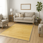 Alfombra de Bambú Natural Antideslizante Natural