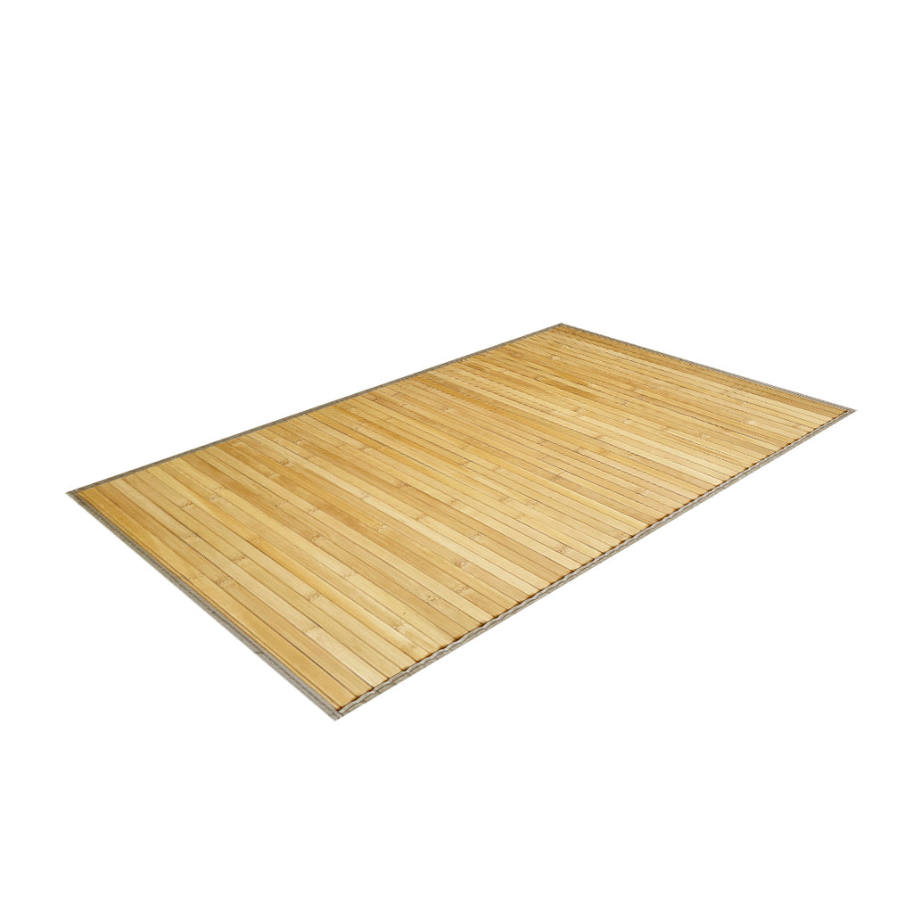 Alfombra de Bambú Natural Antideslizante Natural