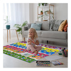 Alfombra Infantil Educaplay Impermeable y Acolchada, Abecedario