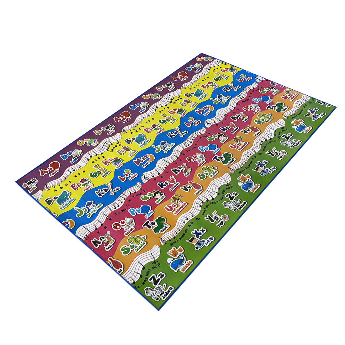 Alfombra Infantil Educaplay Impermeable y Acolchada, Abecedario