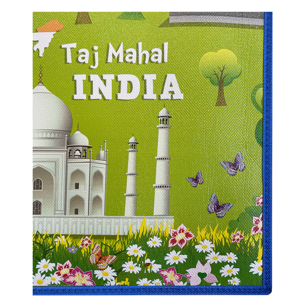 Alfombra Infantil Educaplay Impermeable y Acolchada, Países