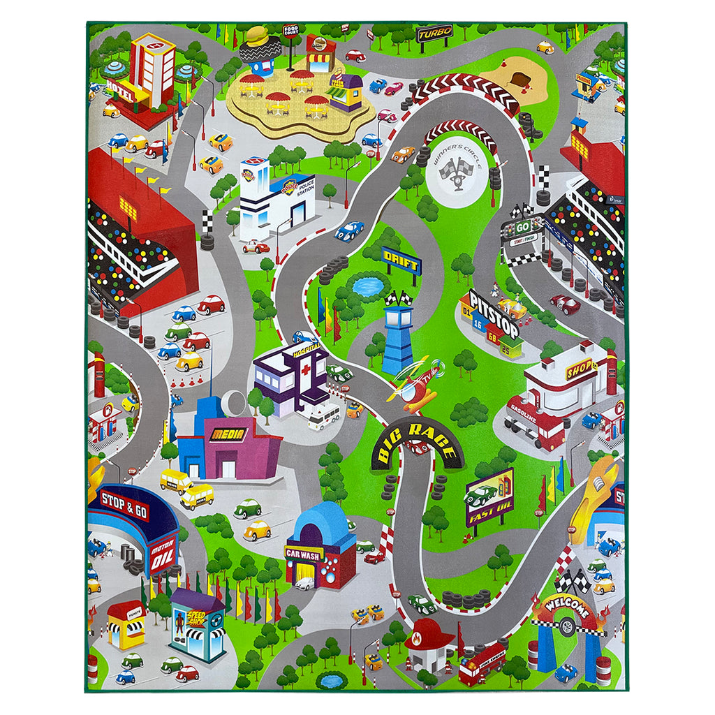 Alfombra Infantil Educaplay Impermeable y Acolchada, Carretera
