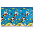 Alfombra Infantil para Colorear Impermeable Océano