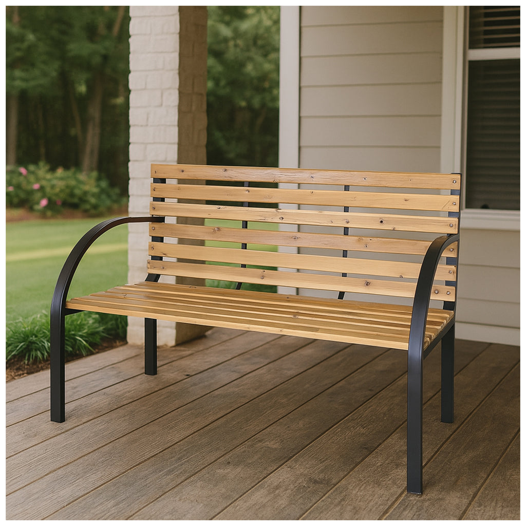 Banco de Madera 120X62X81 CM