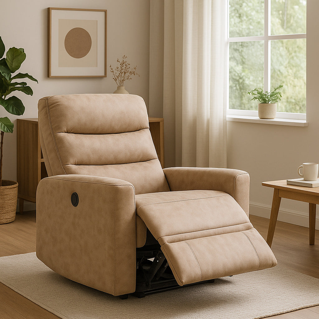 Butaca Reclinable Powerlift Cancún Piedra