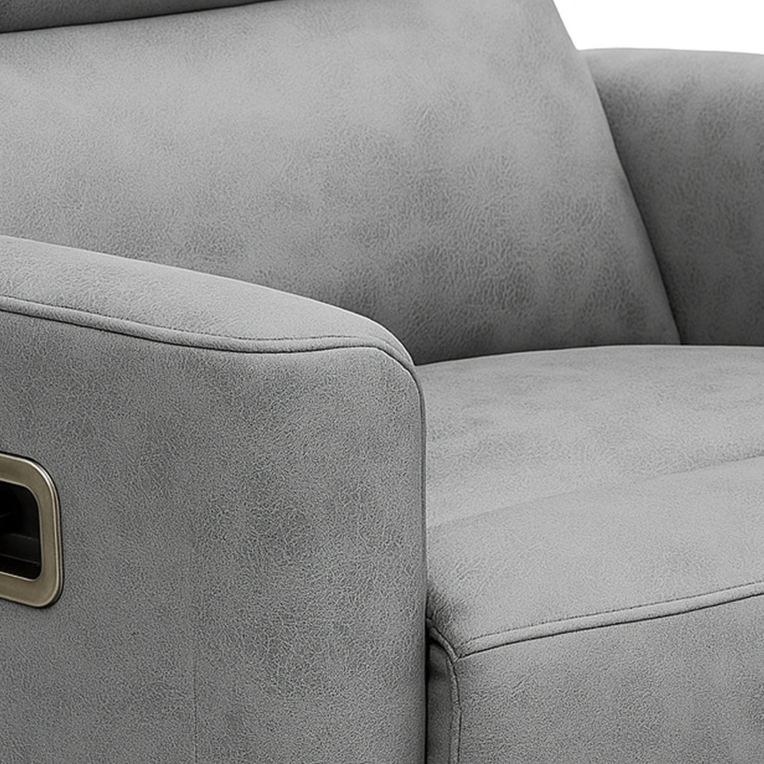 Butaca Reclinable Manual Cancún Cemento