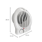 Calefactor Portátil 2000W de Bajo Consumo