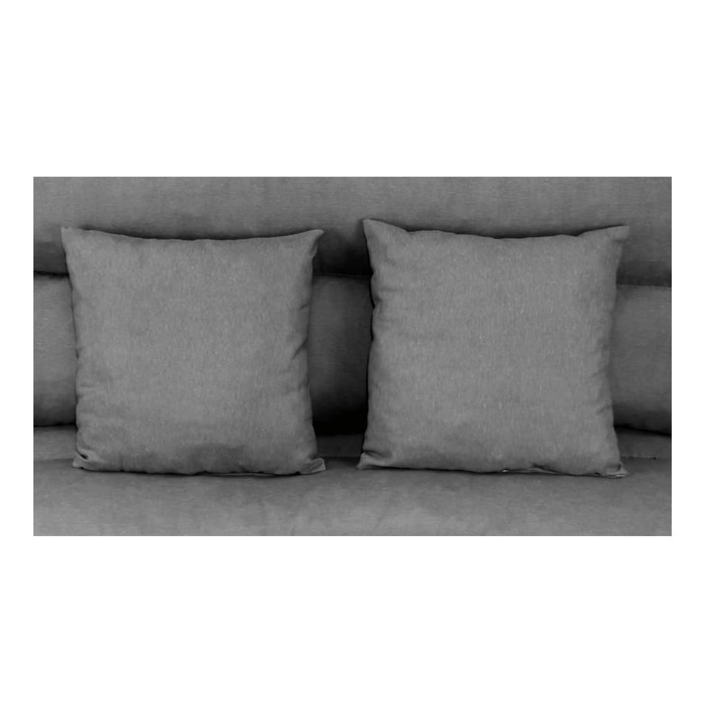 Cojines Desenfundables para Palets Gris Oscuro