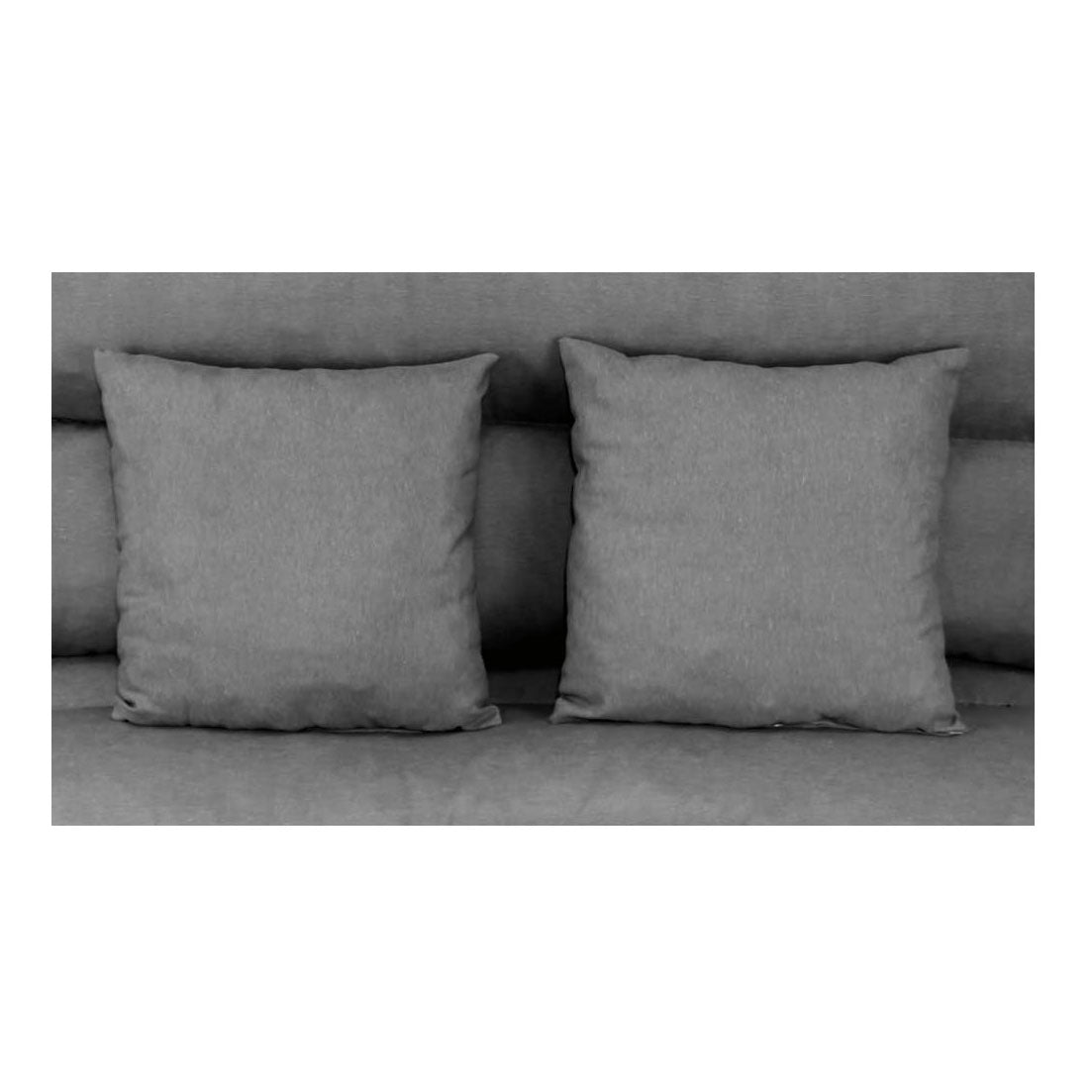 Cojines Desenfundables para Palets Gris Oscuro