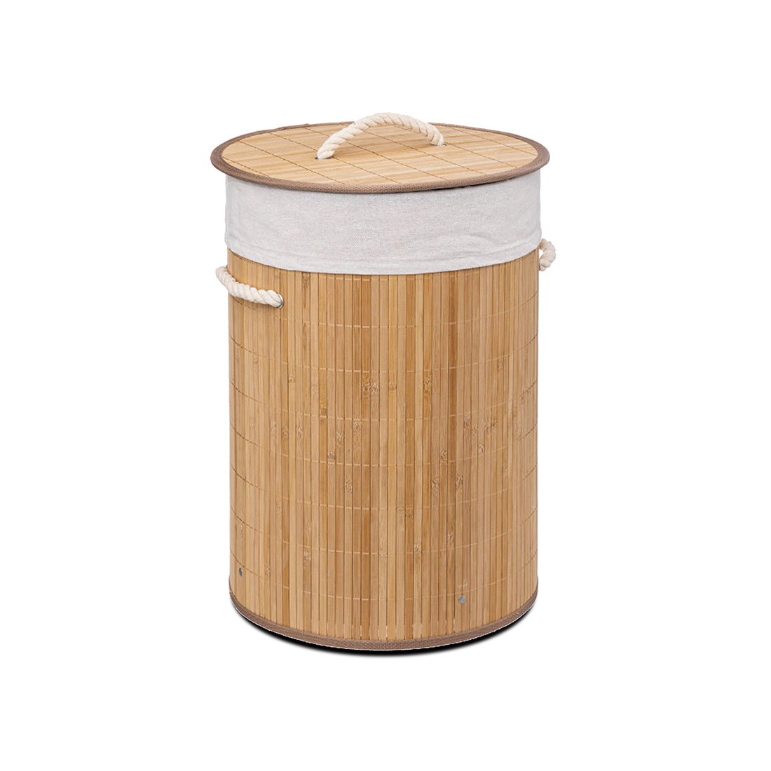 Cesto para la Colada de Bambú Plegable 35x50 cm