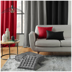 Cojín de Suelo 50x50x10 cm Gris