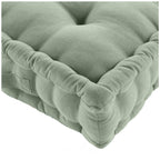 Cojín de Suelo 50x50x10 cm Verde