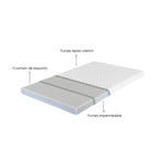 Colchón de Cuna Desenfundable para Bebé