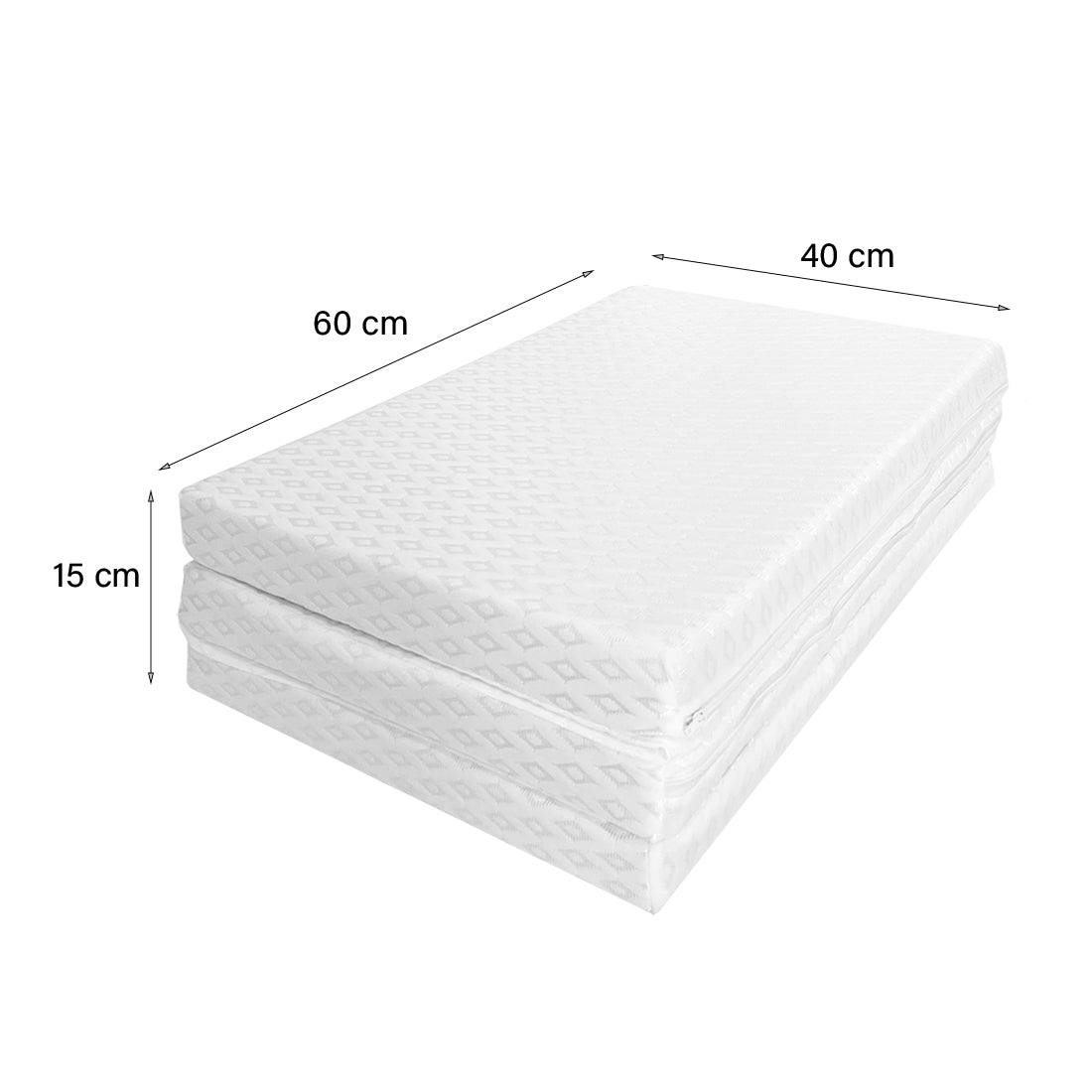 Colchón de Cuna Plegable para Bebé