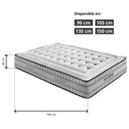 Colchón Viscoelástico Eclipse de Muelles Ensacados