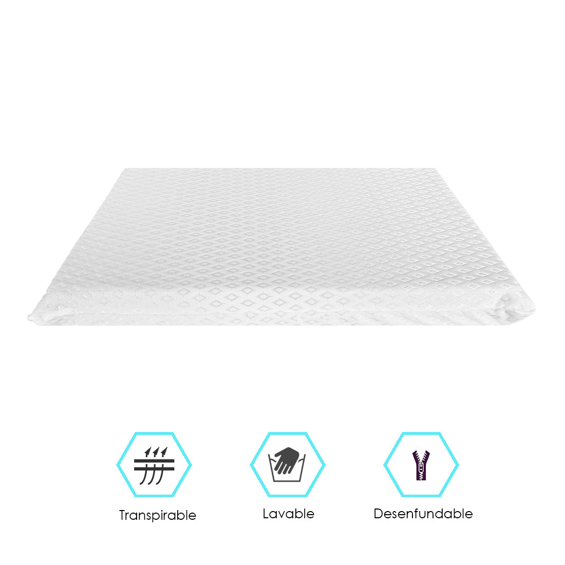 Colchón Minicuna Desenfundable para Bebé