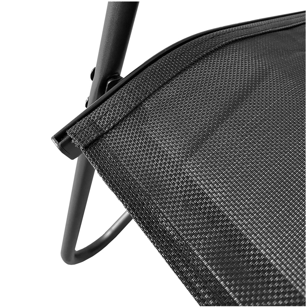 Conjunto Jardín Negro con 2 Sillas y Mesa