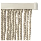 Cortina de Algodón para Puerta 90x200 cm