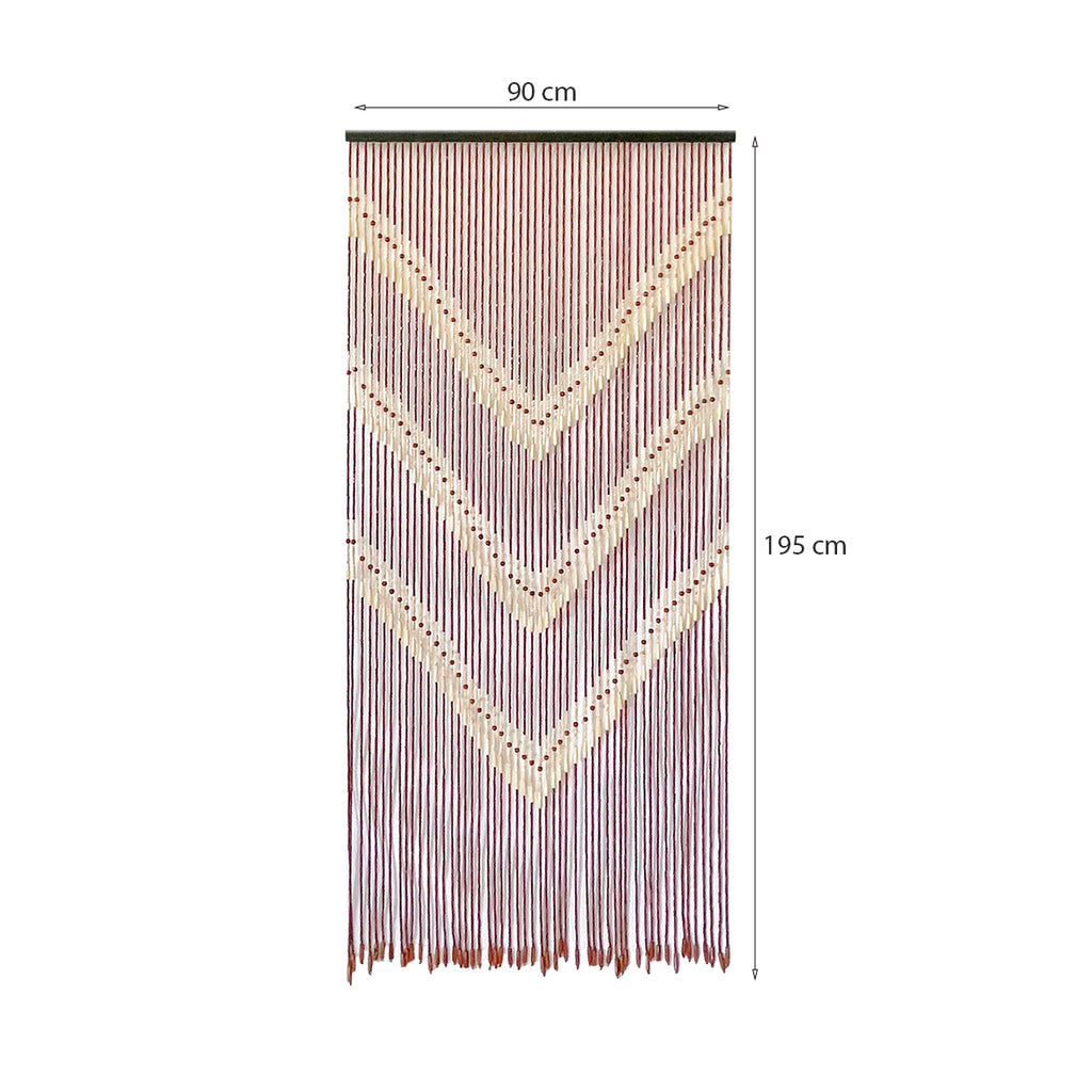 Cortina de Madera para Puerta Taima 90x195 cm