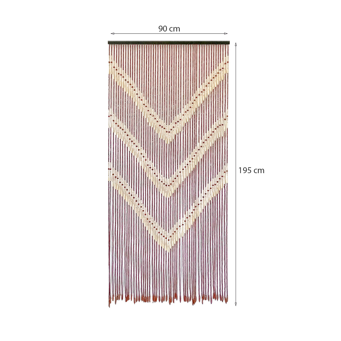 Cortina de Madera para Puerta Taima 90x195 cm