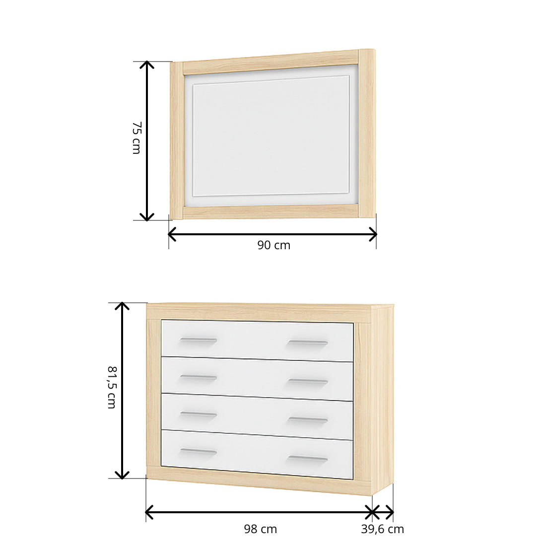 Dormitorio de Matrimonio Lara Blanco