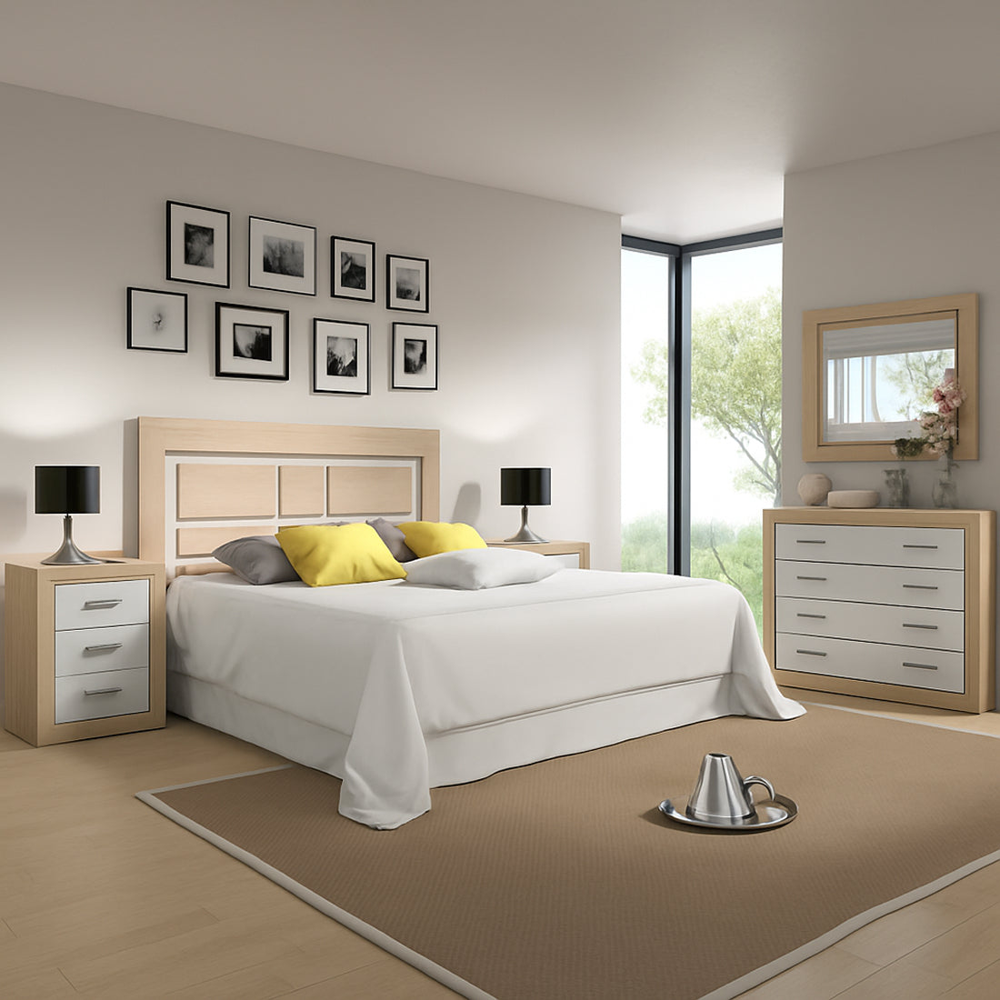 Dormitorio de Matrimonio Lara Blanco