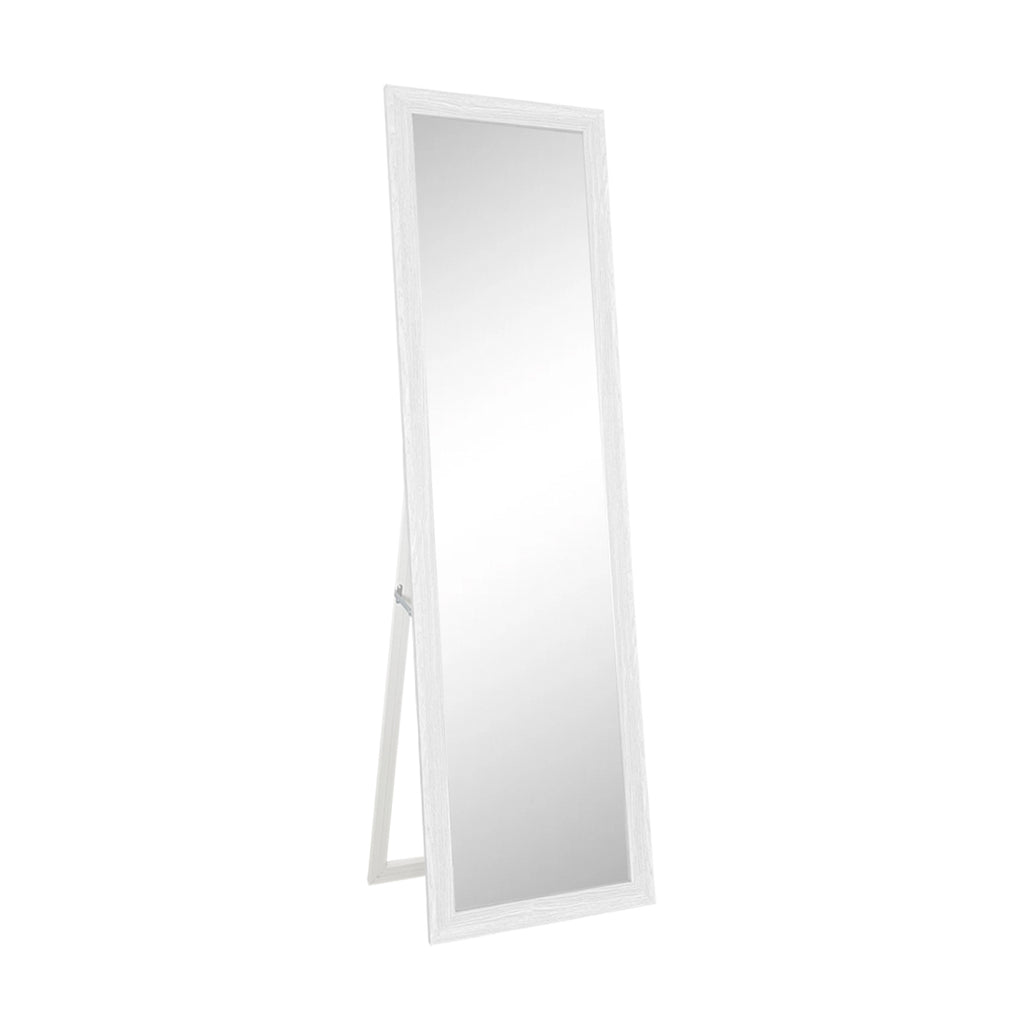 Espejo de Pie de Madera Kurst Blanco 120x30 cm