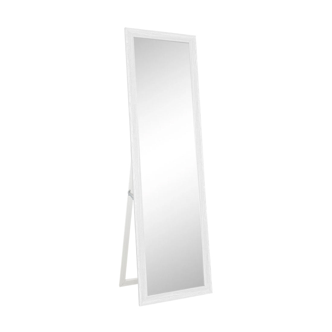Espejo de Pie de Madera Kurst Blanco 120x30 cm