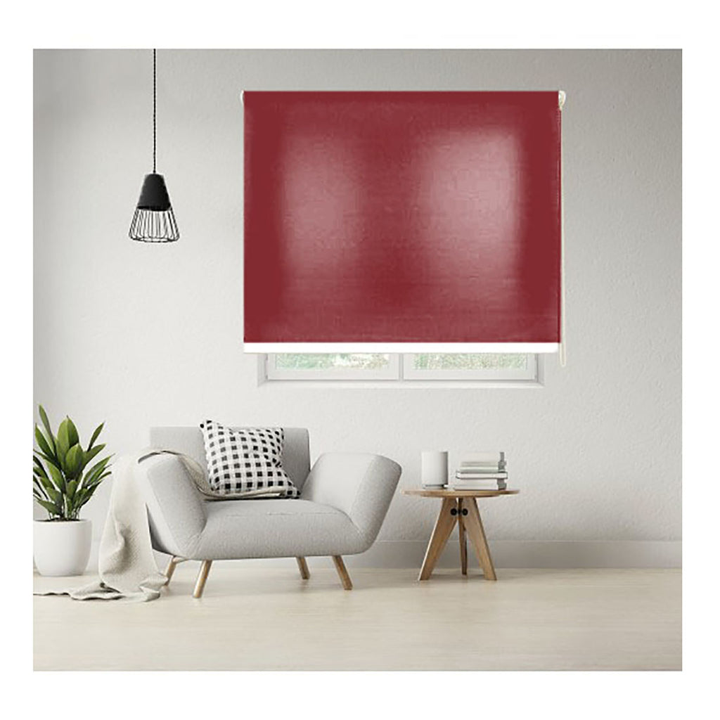 Estor Translúcido Granate