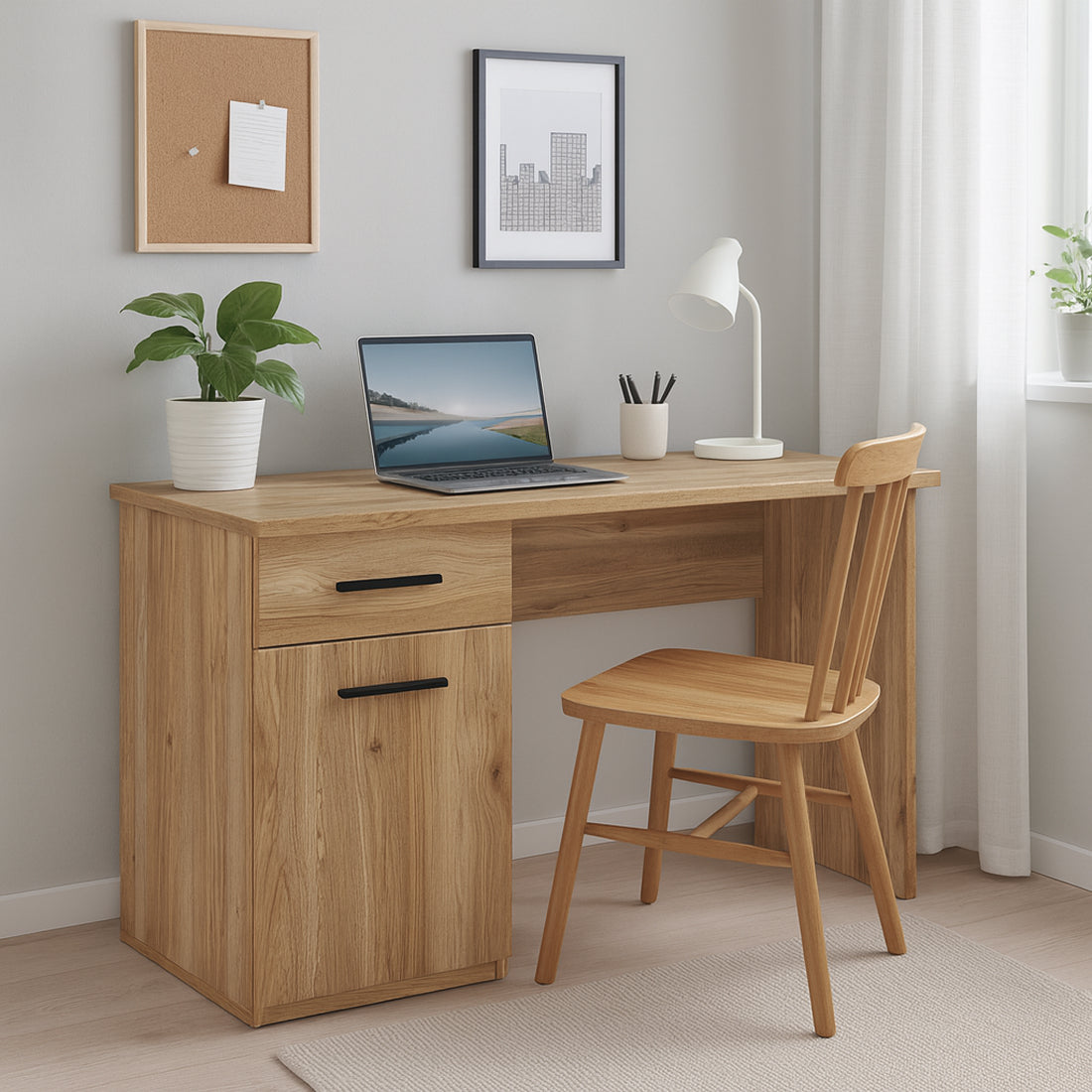 Mesa de Estudio 120x49,5x72 cm Mauvella