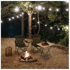 Mesa Multiusos Portátil para Jardín Natural