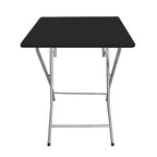 Mesa Multiusos Portátil para Jardín Negro