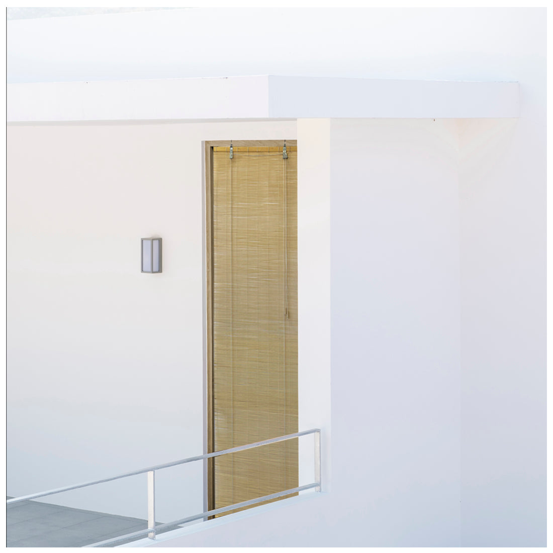 Persiana Enrollable de Bambú Natural Fino