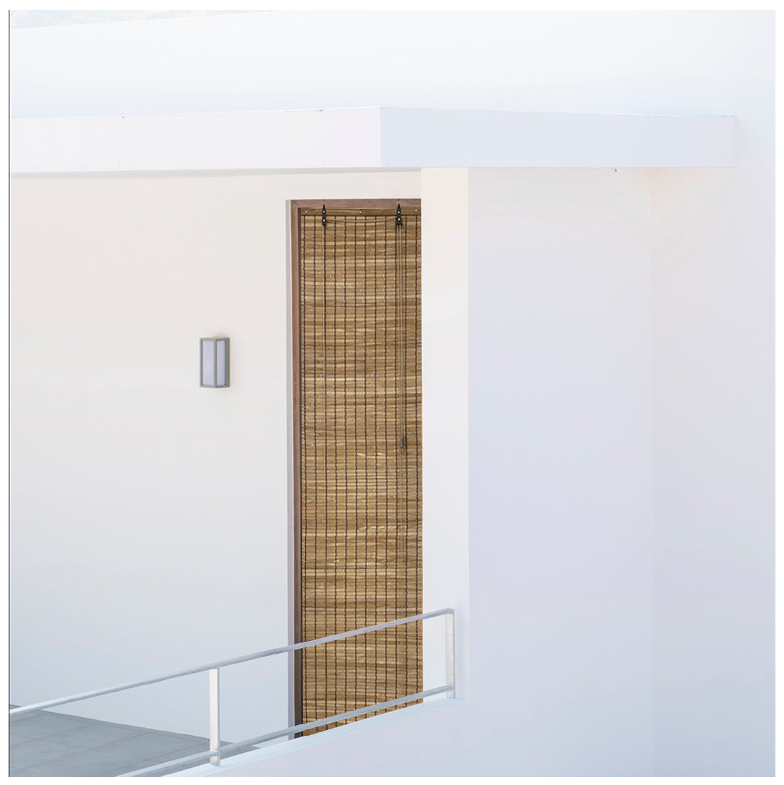 Persiana Enrollable de Bambú Natural