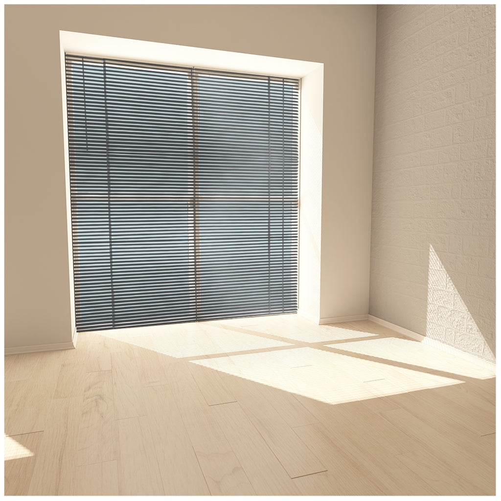 Persiana Veneciana de PVC Fácil de Instalar Antracita