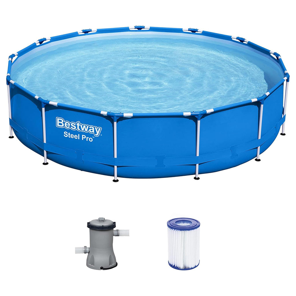 Piscina Bestway Steel Pro Frame 56121, 396x84 cm