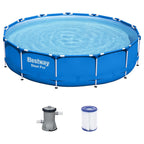 Piscina Bestway Steel Pro Frame 56121, 396x84 cm