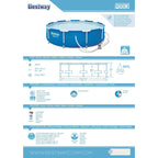 Piscina Bestway Steel Pro 56679, 310 cm