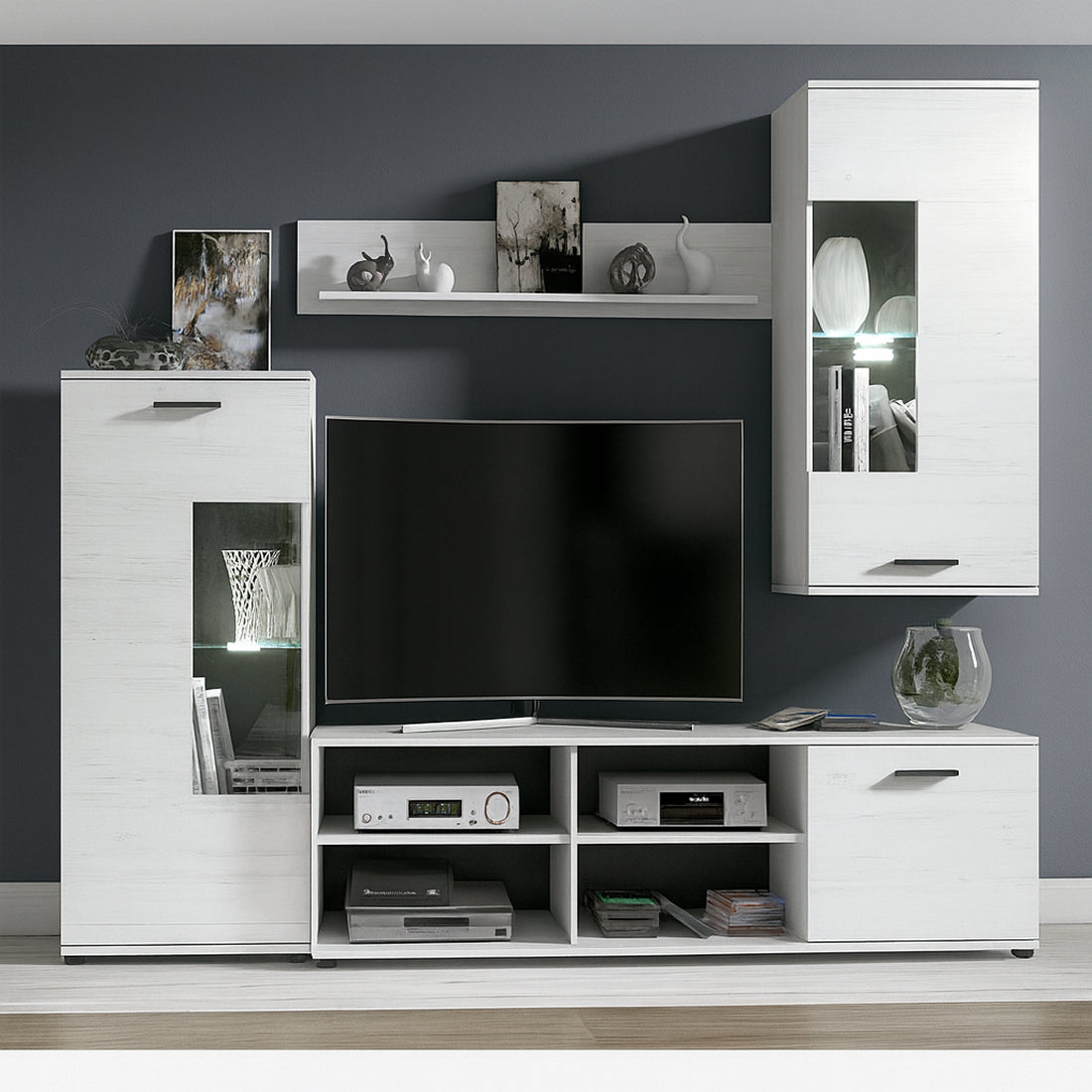 Mueble de Salón Comedor Antigona Blanco