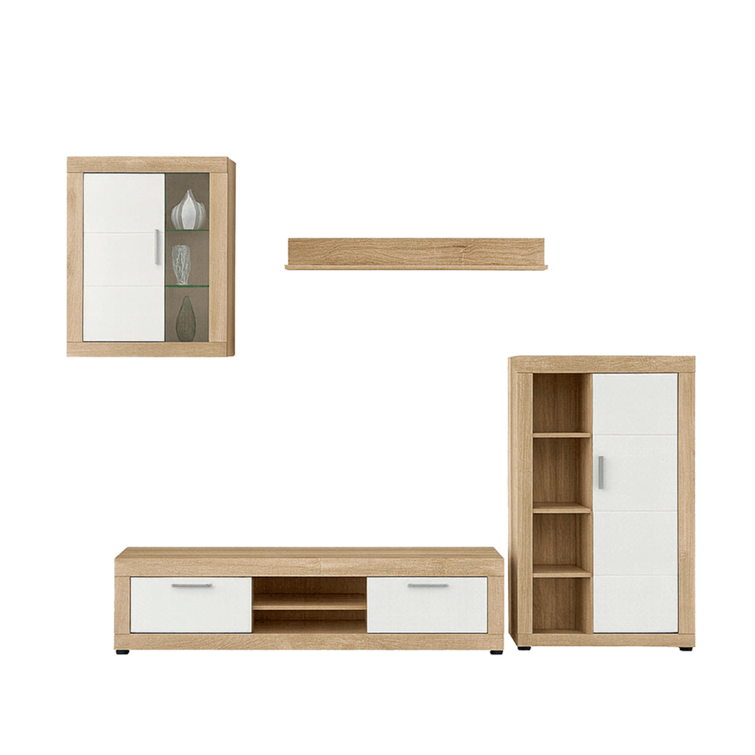 Mueble de Salón Comedor Fiordo Blanco