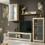 Mueble de Salón Comedor Fiordo Grafito