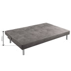 Sofá Cama Clic-Clac Beisbol Cemento